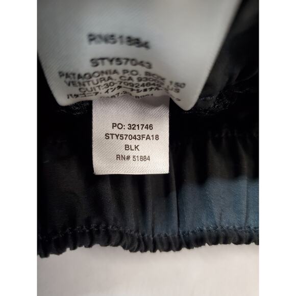 Patagonia Shorts Womens Small Black Barely Baggies Mini‎ Hiking Workout Sty57043 - Picture 6 of 10